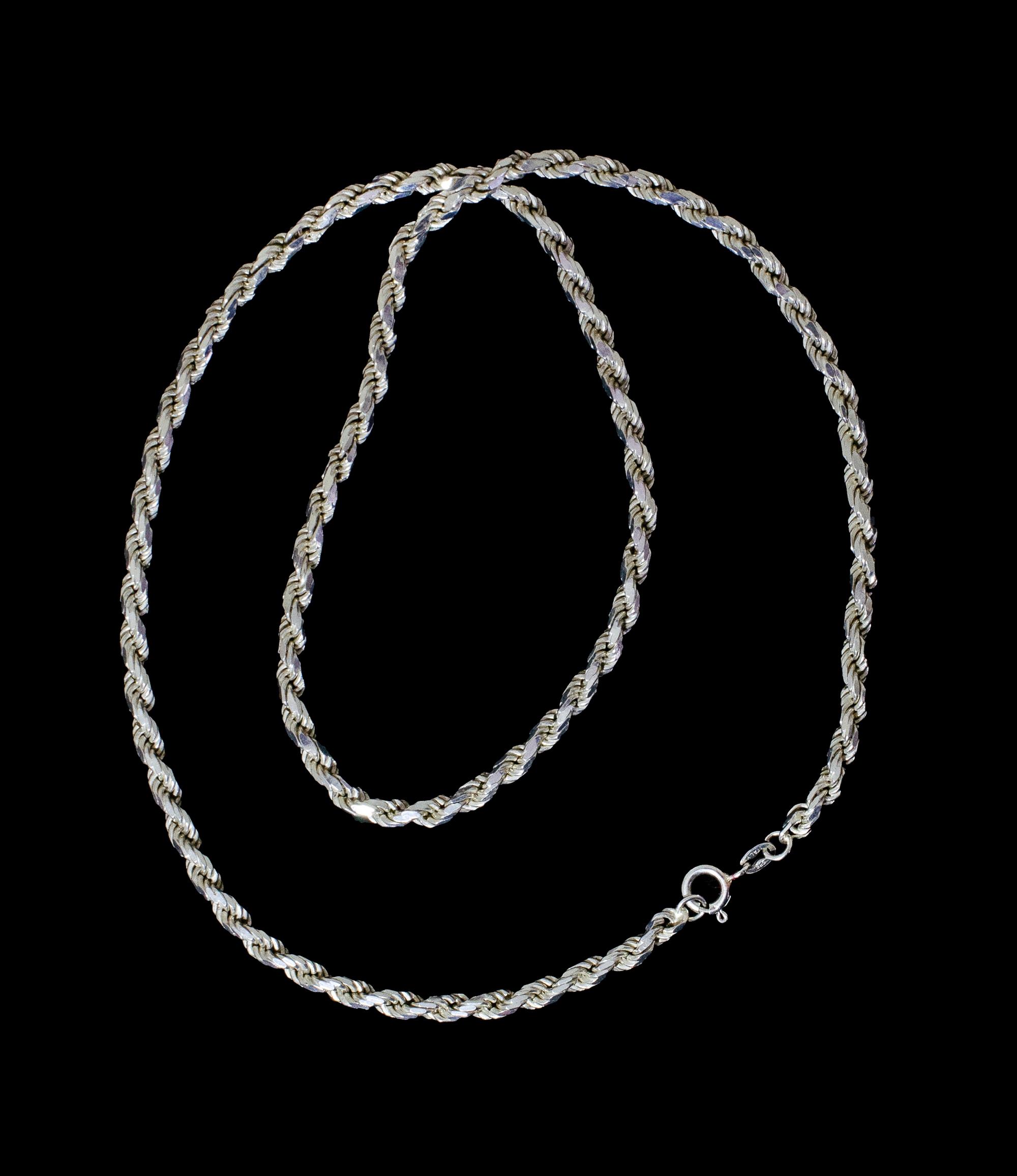 Facted Rope Chain Davidson Auctions